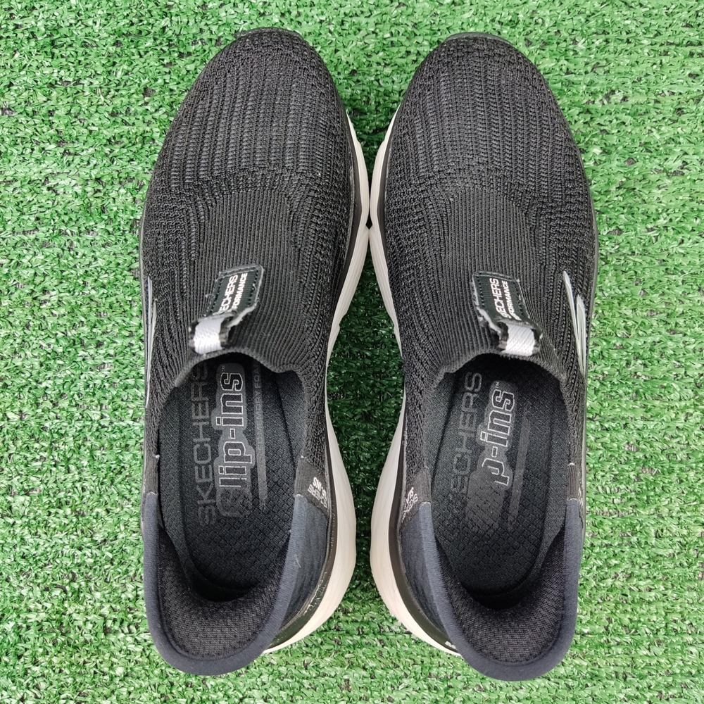 Skechers Sneakers Womens 5 Black Slip-Ins Max Cushioning Go Walk Anywhere 128571 - Picture 7 of 8